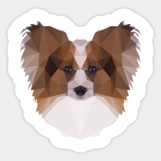 Papillon Sticker